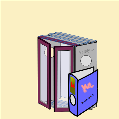 Vitrinchen niedrig<br> medium