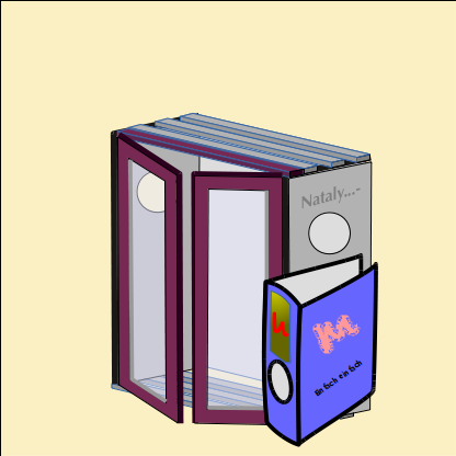 Vitrinchen niedrig breit